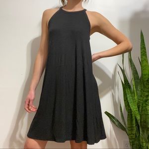 Loose black dress